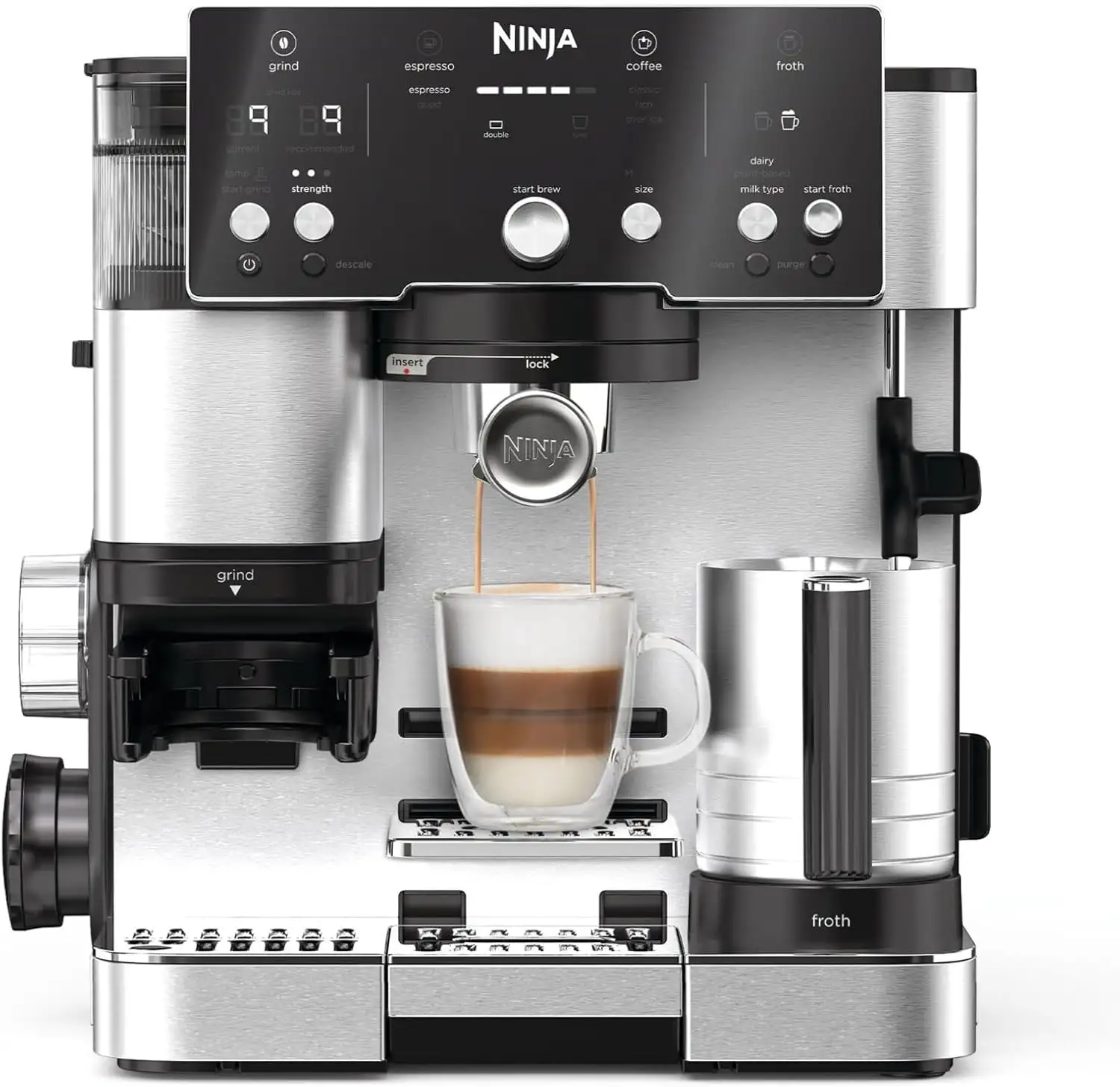 Ninja  luxe essential cafetière avec broyeur ES501EU