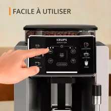 Krups Machine A Cafe Broyeur 15 Bars EA910A10