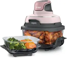 Ninja FN101PK Crispi Air Fryer Portable 4 en 1 Verre