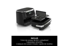 Air Fryer Ninja Foodi FLEX 6-en-1, 6,6 L, Noir AF550EU