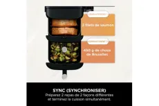 Friteuse sans huile Ninja Double Stack 7,6 L SL300EU