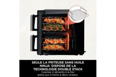 Friteuse sans huile Ninja Double Stack 7,6 L SL300EU