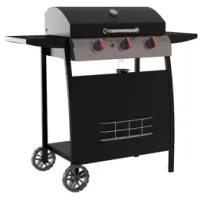 simpl Barbecue à Gaz 3 feux sur Roues Seattle