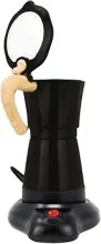 Jocca Cafetière Italienne Électrique Nature Line 6 Tasses