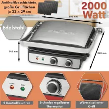 Panineuse Grille-viande proficook pc-kg1264