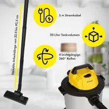 Aspirateur Eau Et Poussière 1200W BOMANN BS 6058 CB